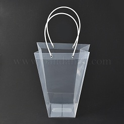 Valentine's Day Trapezoid PP Plastic Gift Bags&nbsp;ABAG-L015-01C