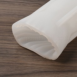 DIYキャンドルシリコンモールド  キャンドル作り用  柱  ホワイト  12x5.5cm  内径：5のCM&nbsp;LS-SIMO-C014-02I