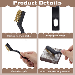 26Pcs Multi-Use Steel & Brass Cleaning Brush Kits&nbsp;TOOL-GA0002-07