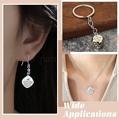 メッキアクリルパーツ  サイコロチャーム  銀  22x18.5x14mm  穴：1.8mm&nbsp;OACR-CJC0005-05