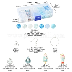 Acrylic Bead DIY Earring Making Kits&nbsp;DIY-FS0006-67B