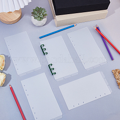 3Pcs Plastic Binder Dividers&nbsp;LS-AJEW-WH0752-298C