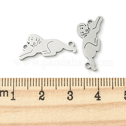 Non-Tarnish 201 Stainless Steel Connector Charms&nbsp;STAS-U003-06P