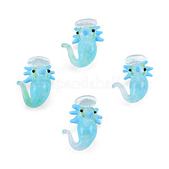 Handmade Bumpy Lampwork Beads&nbsp;LAMP-N029-022A