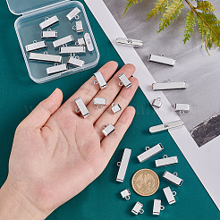 32Pcs 8 Style Alloy Cord Ends&nbsp;FIND-PH0005-38P