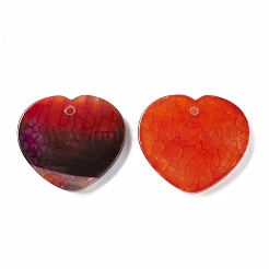 Natura Crackle Agate Pendants&nbsp;G-B030-02