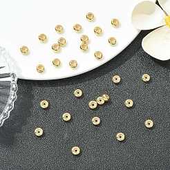 SHEGRACE Rondelle Brass Beads&nbsp;XGRPCU920-244G