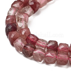 Natural Red Quartz Beads Strands&nbsp;G-H042-A48-02