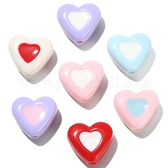 100Pcs Opaque Acrylic Beads&nbsp;SACR-CJ0001-25