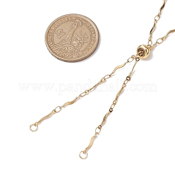 304 Stainless Steel Slider Necklace Makings&nbsp;AJEW-JB01261-02