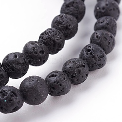 Natural Lava Rock Beads Strands&nbsp;g434-7