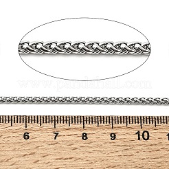 304 Stainless Steel Wheat Chains&nbsp;CHS-L033-03P-01