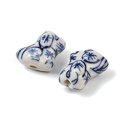 Animal Theme Blue and White Porcelain Beads&nbsp;PORC-Z007-05B