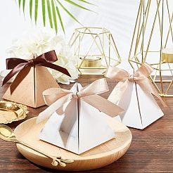 Paper Jewelry Box&nbsp;CON-WH0076-12C