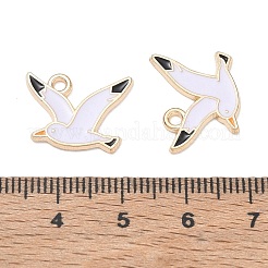 Alloy Enamel Pendants&nbsp;AL-CBAE435-17G