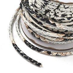 Leopard Printed Round Imitation Leather Cords&nbsp;LC-S020-01E