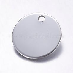 Tarnish Resistant Stainless Steel Tag Pendants&nbsp;STAS-S020