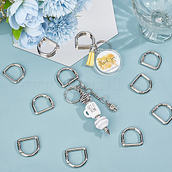 18Pcs Alloy Spring Gate Rings&nbsp;FIND-SC0014-04P