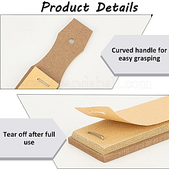 6Pcs 2 Styles Sandpaper File with Wood Pencil Sandpaper Board&nbsp;TOOL-GF0003-58