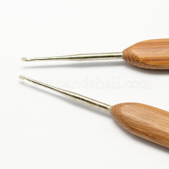 Bamboo Handle Iron Crochet Hook Needles&nbsp;TOOL-R034-1.5mm