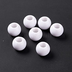 オペークアクリルヨーロピアンビーズ  大穴ビーズ  ロンデル  ミックスカラー  12x9.5mm  穴：5.5mm&nbsp;OPDL-C002-11M