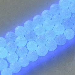 Synthetic Luminous Stone Beads Strands&nbsp;G-T129-12B