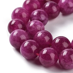 Dyed Natural Malaysia Jade Beads Strands&nbsp;G-G021-02C-03