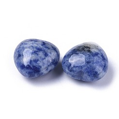 Natural Blue Spot Jasper Heart Love Stone&nbsp;G-F659-B29
