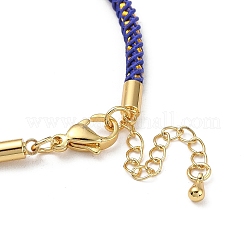 Braided Nylon Cord Bracelet Making&nbsp;MAK-L043-01G-07