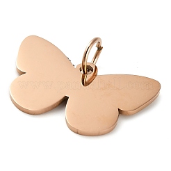 304 Stainless Steel Stamping Blank Tag Pendants&nbsp;STAS-H438-06RG