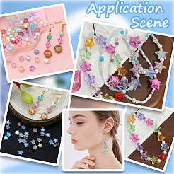 120Pcs Handmade Lampwork Beads&nbsp;LAMP-PA0001-15A