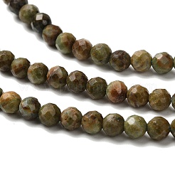 Natural African Turquoise(Jasper) Beads Strands&nbsp;G-RM2025524-A02-4mm