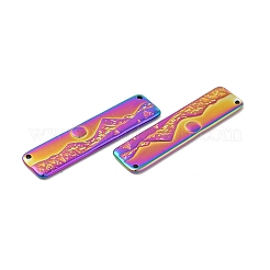 Ion Plating(IP) 304 Stainless Steel Pendants&nbsp;LS-STAS-B032-25MC