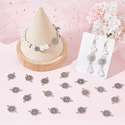 100Pcs Tibetan Style Alloy Connector Charms&nbsp;FIND-SC0006-16