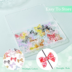 40Pcs 8 Colors Transparent Acrylic Beads&nbsp;OACR-TA0004-05