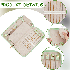 PU Leather Jewelry Zipper Bags&nbsp;ABAG-WH20001-41A