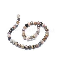 Natural Rhodonite Beads Strands&nbsp;G-G828-02-8mm