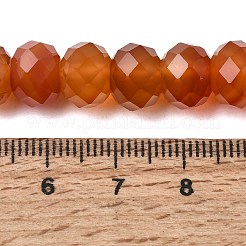 Natural Carnelian(Dyed & Heated) Beads Strands&nbsp;G-Q194-A01-01
