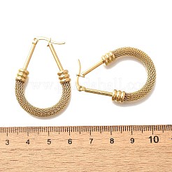 201 Stainless Steel Hoop Earrings&nbsp;EJEW-Q026-15G-A