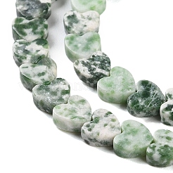 Natural Green Spot Jasper Beads Strands&nbsp;G-M403-A22-02