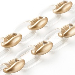 Handmade CCB Plastic Cable Chains&nbsp;AJEW-JB00960-03