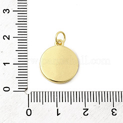 Brass Enamel Pendants&nbsp;KK-K302-11G