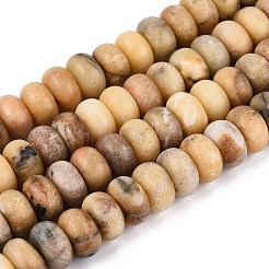 Natural Huanglong Jade Beads Strands&nbsp;G-N367-02A-08