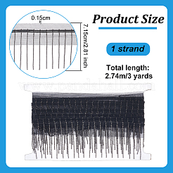 Polyester Lace Trims&nbsp;DIY-WH0671-019B