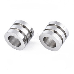Non-Tarnish 316 Surgical Stainless Steel European Beads&nbsp;STAS-N097-068