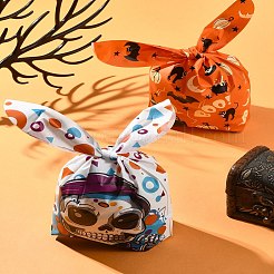 ウサギ型ハロウィンキャンディビニール袋 50種類 5個  印刷されたキャンディギフトバッグ  ミックスカラー  21.5~22.5x13.6x0.01cm  10個/スタイル&nbsp;ABAG-FS0001-08B