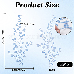Cotton Embroidery Ornament Accessories&nbsp;LS-AJEW-WH20020-044C