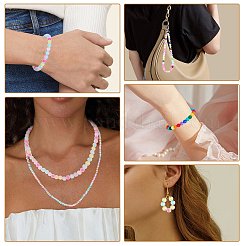 5 Bags Transparent Acrylic Beads&nbsp;TACR-SZ0001-31