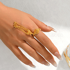 Geometric Cone Vintage Cuff Rings&nbsp;LZ3354