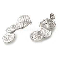 304 Stainless Steel Nuggets Stud Earrings&nbsp;EJEW-I312-03P